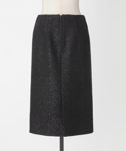 EAUVIRE ストレートスカート ブラック