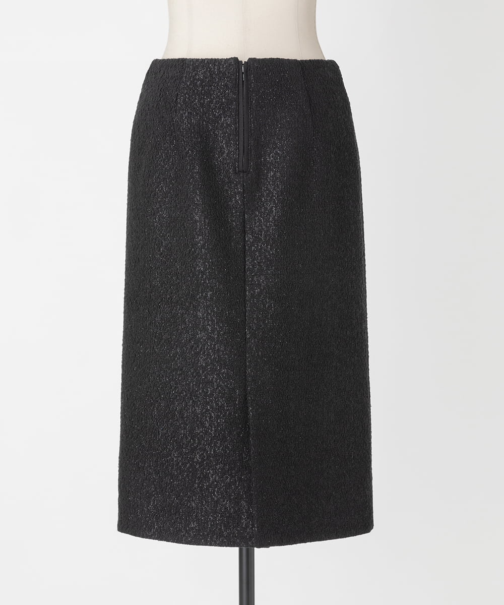 EAUVIRE ストレートスカート ブラック