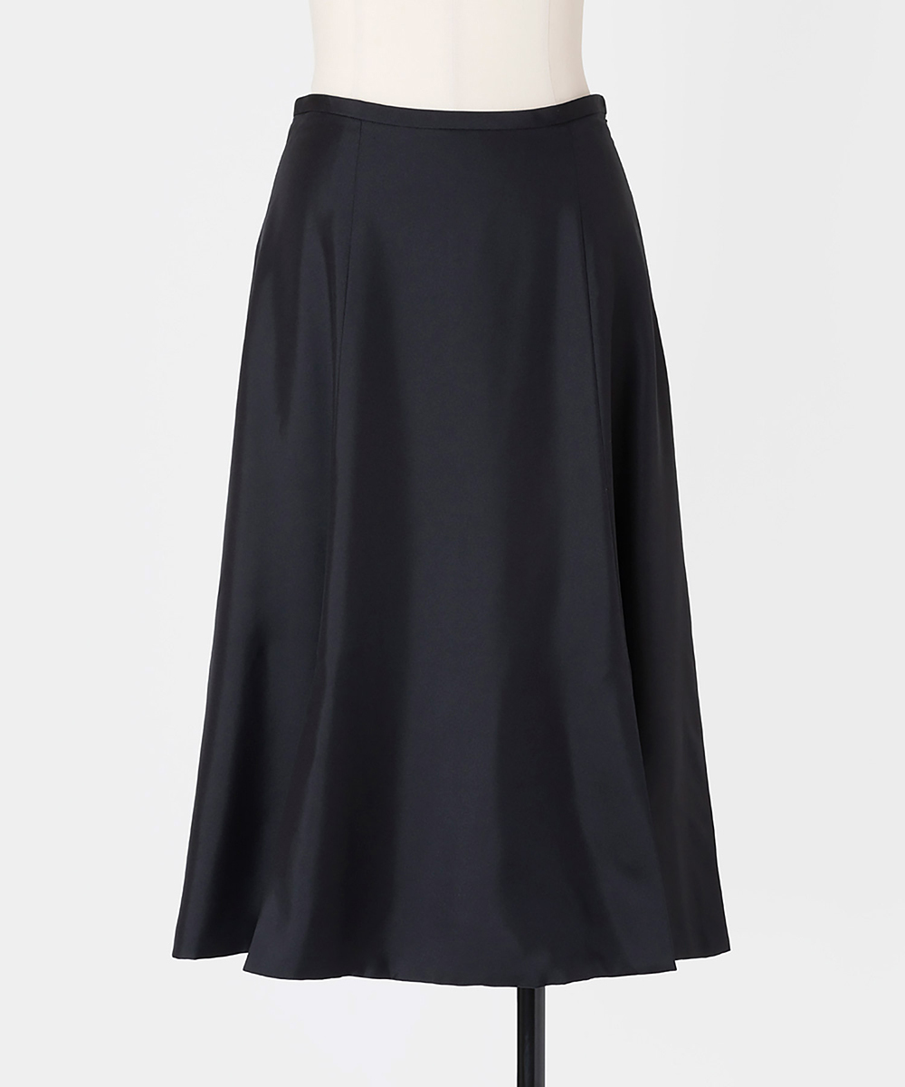 EAUVIRE マルチベンツフレアスカート ブラウン