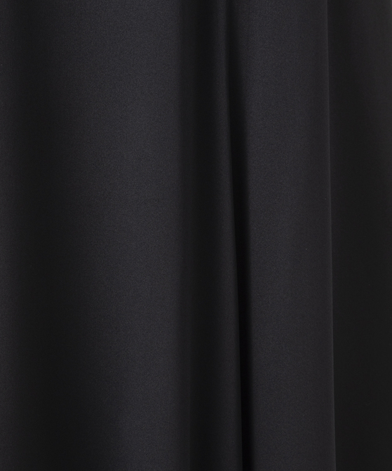 EAUVIRE ウォッシャブルシルクスカート バーガンディ