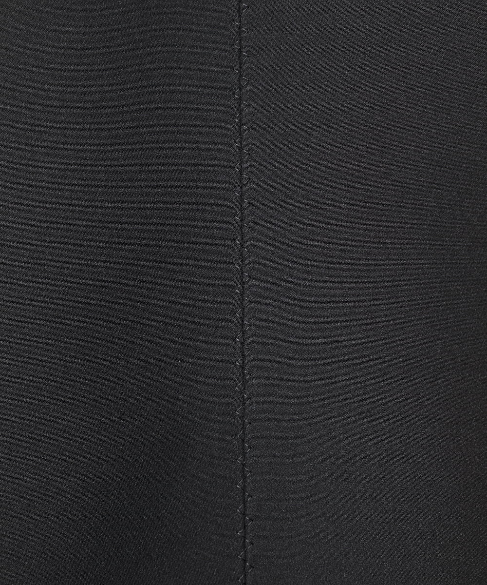 EAUVIRE ラウンドフォルムスカート ブラック