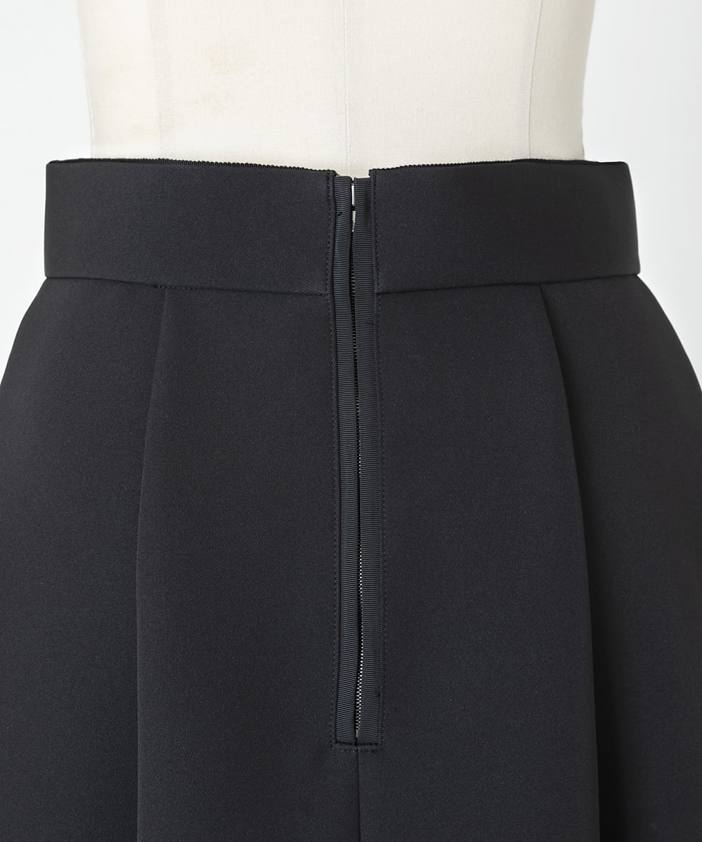 EAUVIRE ラウンドフォルムスカート ブラック