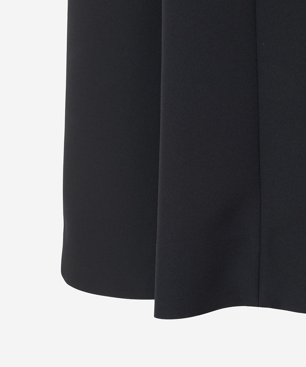 EAUVIRE ラウンドフォルムスカート ブラック