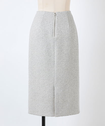 EAUVIRE ストレートスカート ライトグレー