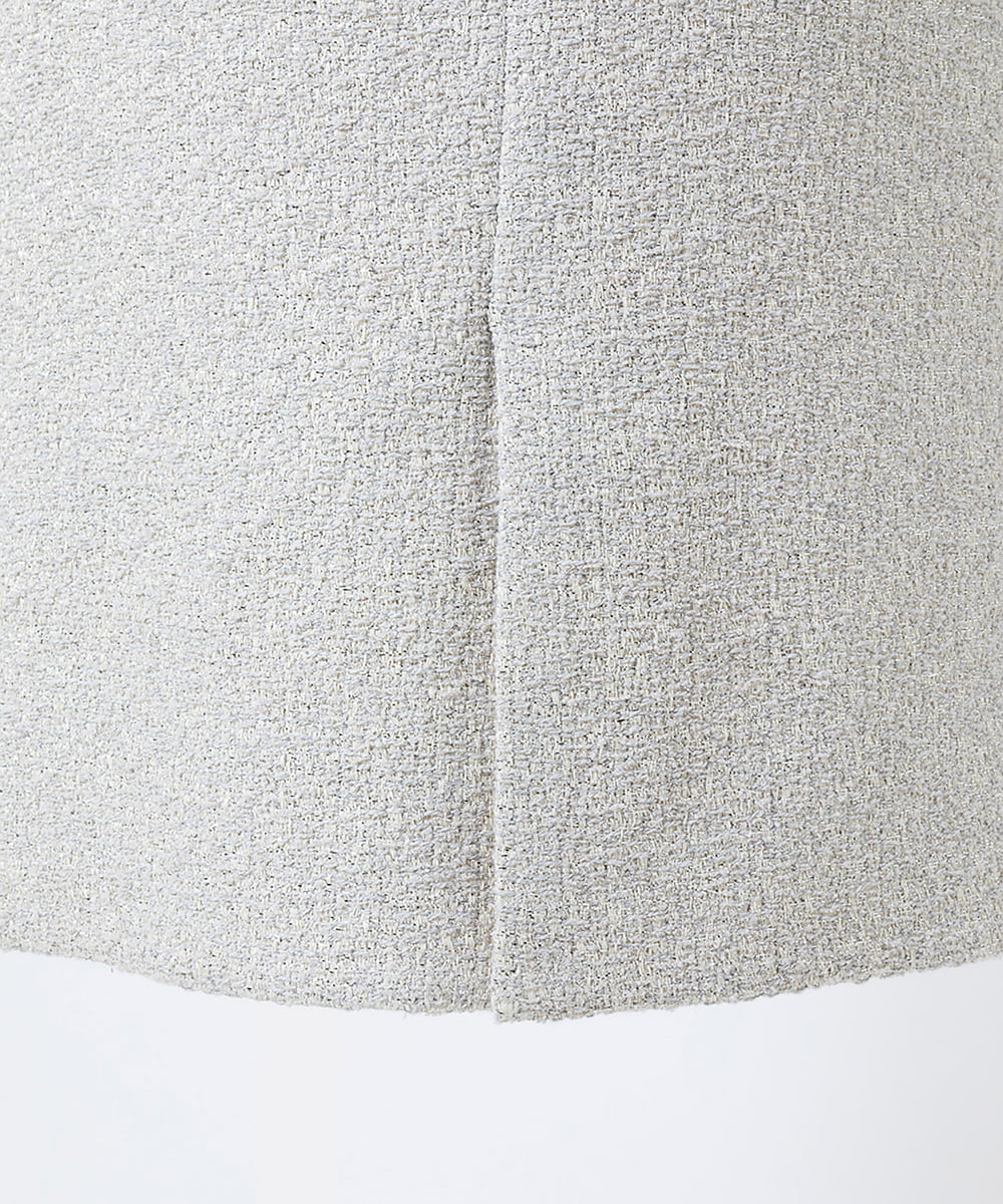 EAUVIRE ストレートスカート ライトグレー