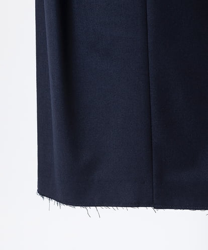 EAUVIRE トラウザー風ストレートスカート ネイビー