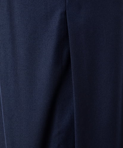 EAUVIRE トラウザー風ストレートスカート ネイビー