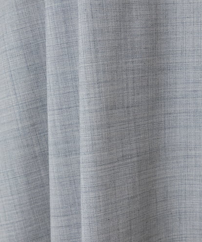 EAUVIRE ソフトプリーツロングスカート ライトグレー