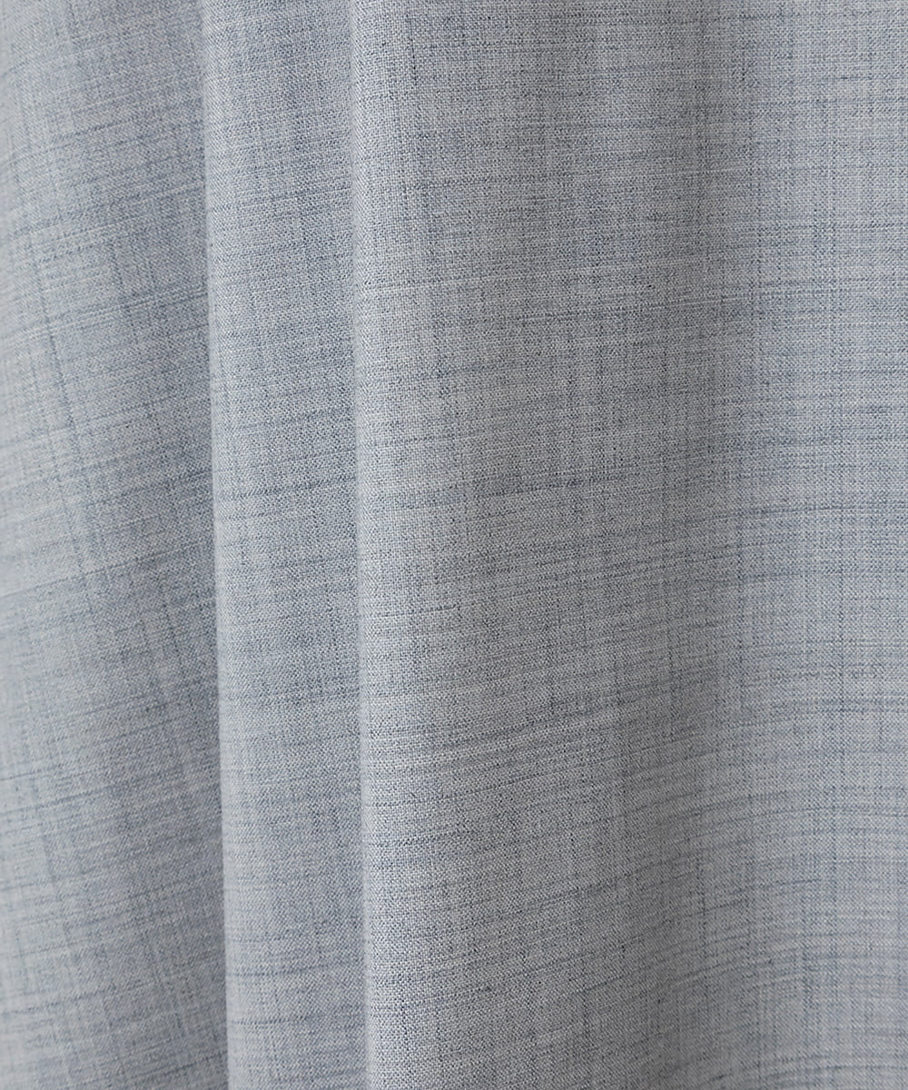 EAUVIRE ソフトプリーツロングスカート ライトグレー