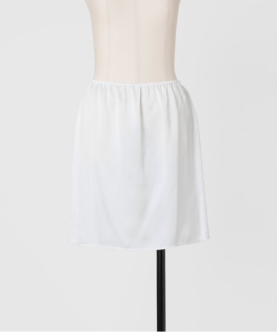 EAUVIRE ランダムプリーツエアリースカート ブラック