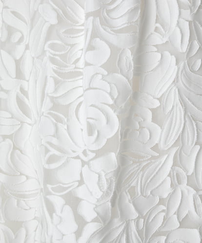 EAUVIRE ボリュームタックスカート ブラック