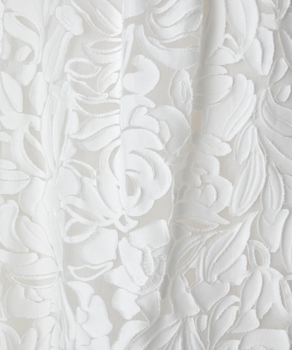 EAUVIRE ボリュームタックスカート ブラック