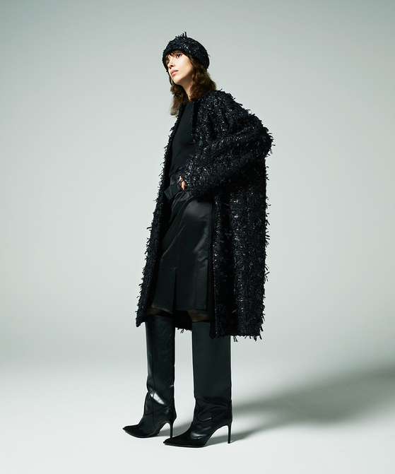 EAUVIRE マルチベンツスカート ブラック