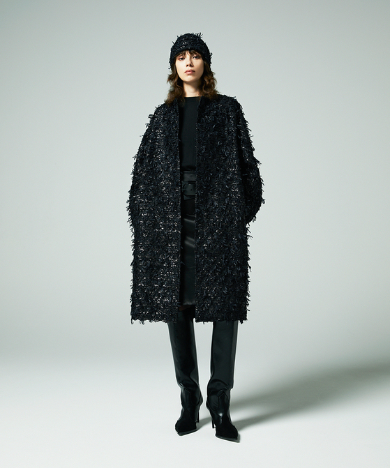 EAUVIRE マルチベンツスカート ブラック