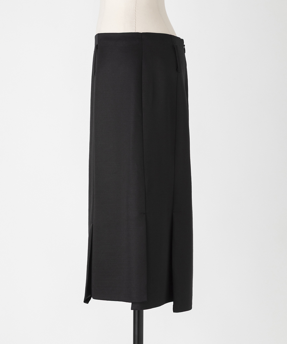 EAUVIRE マルチベンツスカート ブラック