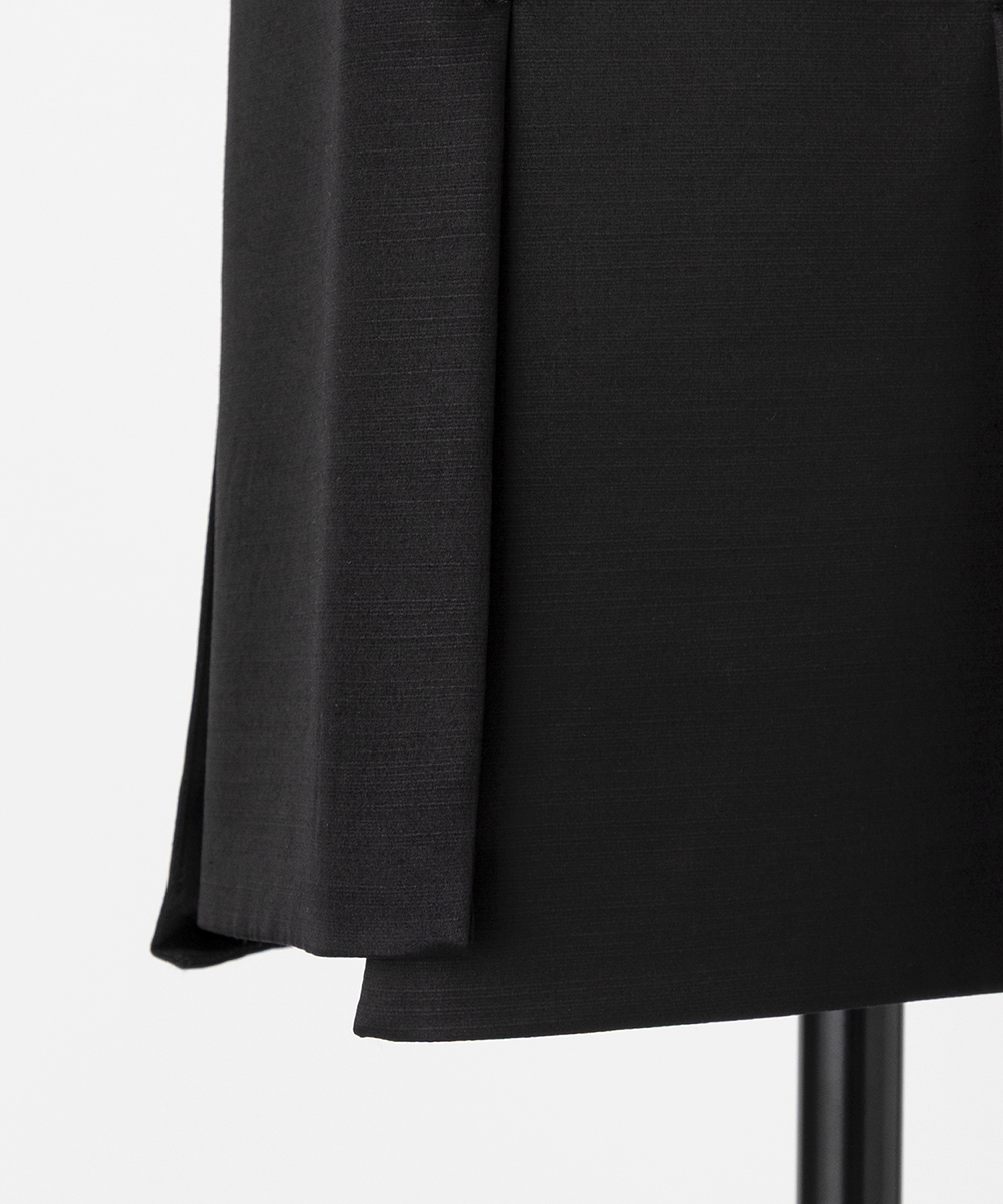 EAUVIRE マルチベンツスカート ブラック