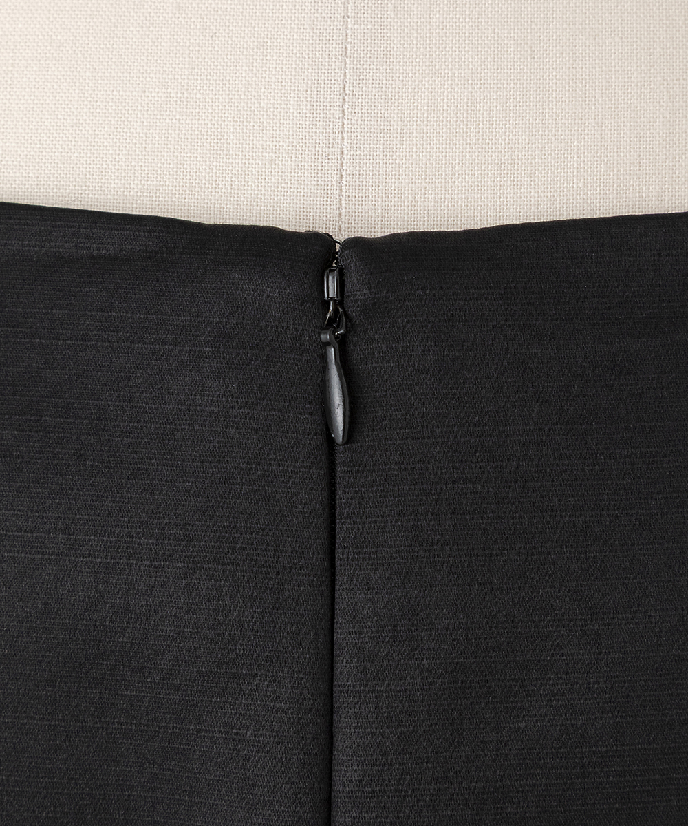 EAUVIRE マルチベンツスカート ブラック