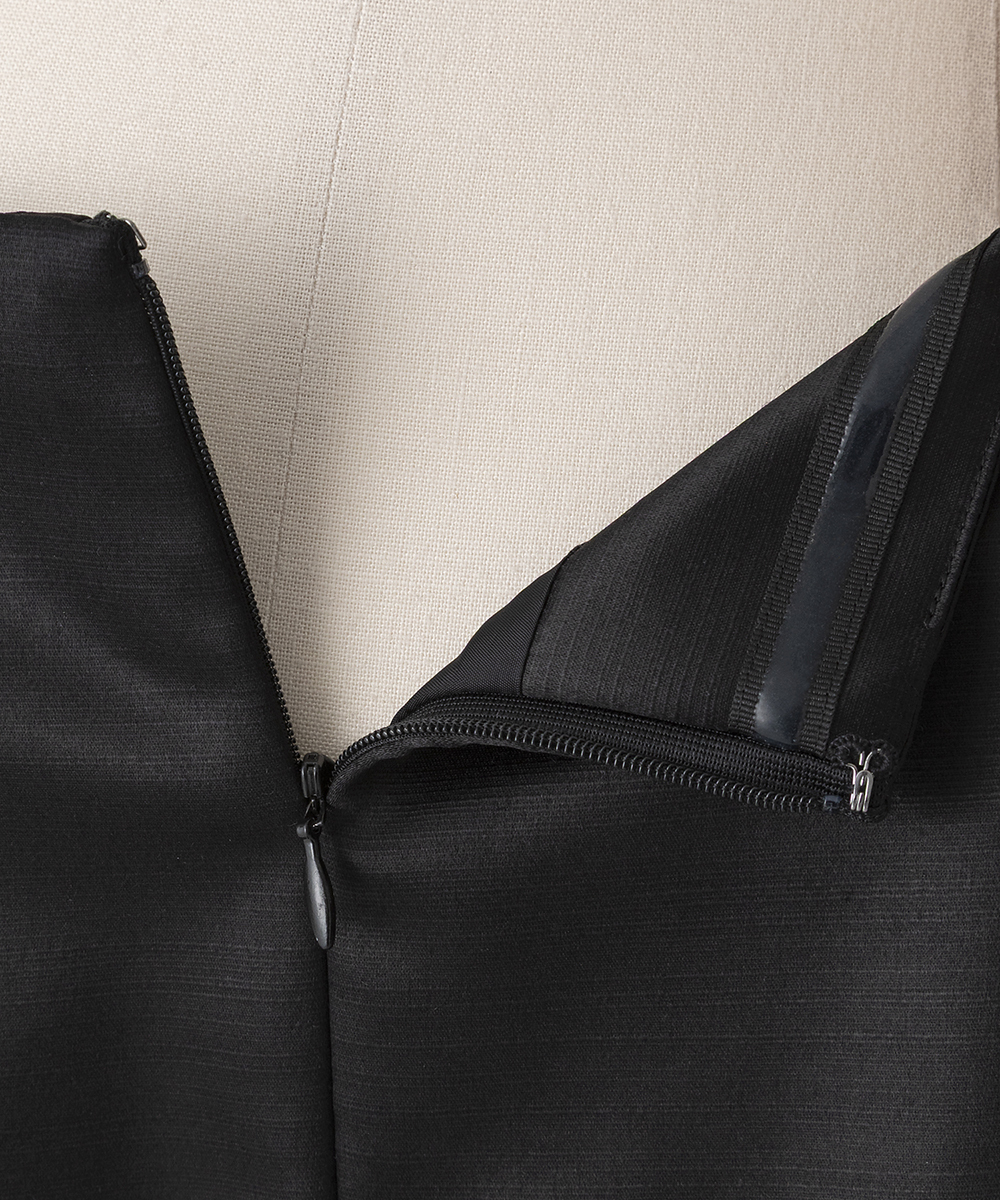 EAUVIRE マルチベンツスカート ブラック