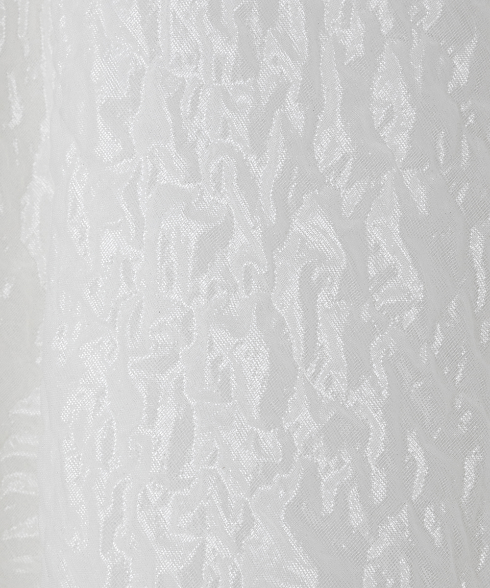 EAUVIRE シマーフレアスカート ホワイト