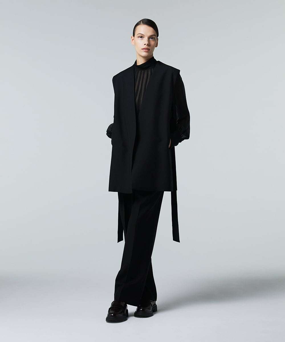 EAUVIRE ノーカラージレ ブラック