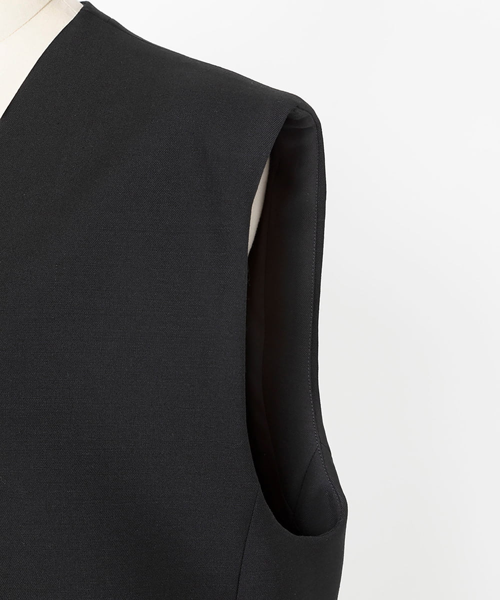 EAUVIRE ノーカラージレ ブラック