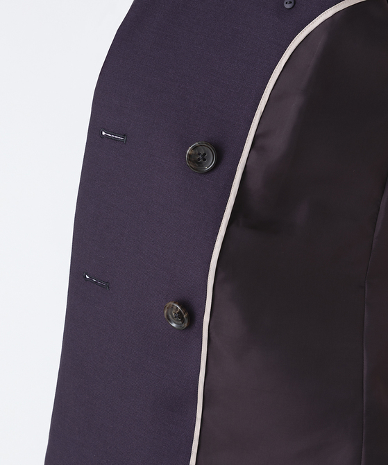 EAUVIRE キッドモヘアジャケット プラム