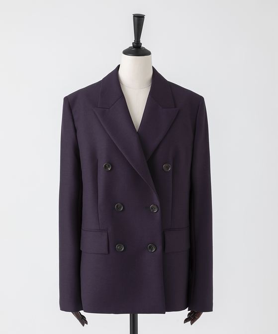 EAUVIRE キッドモヘアジャケット プラム