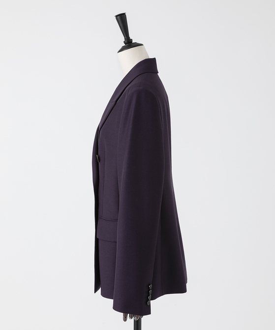 EAUVIRE キッドモヘアジャケット プラム