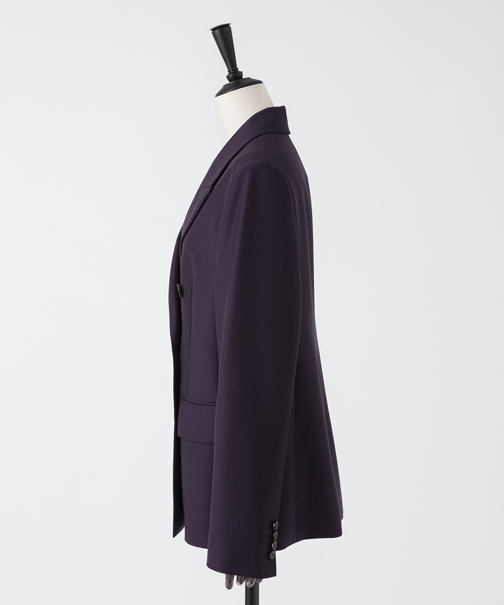 EAUVIRE キッドモヘアジャケット プラム