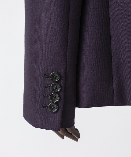 EAUVIRE キッドモヘアジャケット プラム