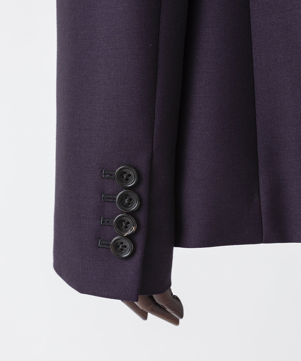 EAUVIRE キッドモヘアジャケット プラム