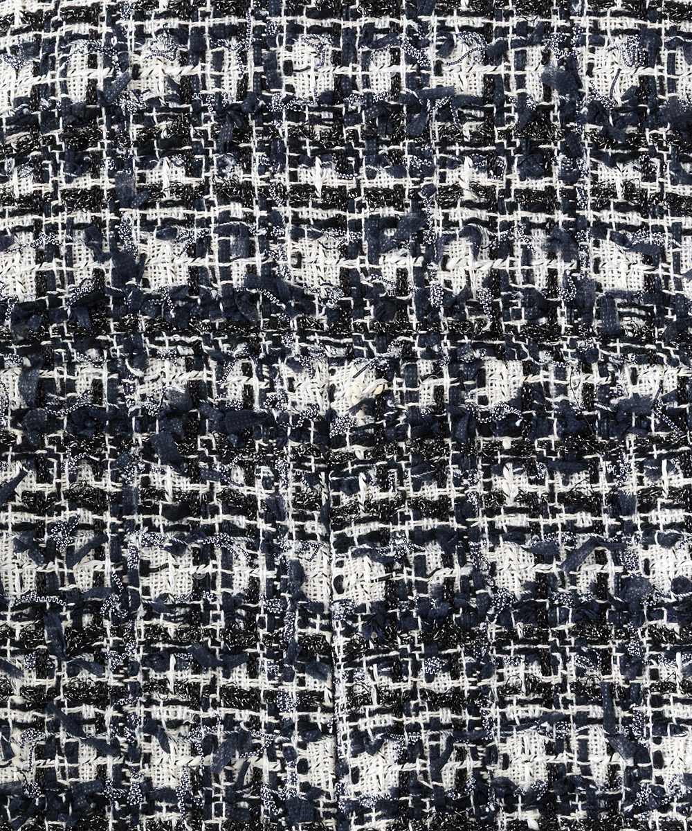 EAUVIRE ミックスツイードジャケット ネイビー