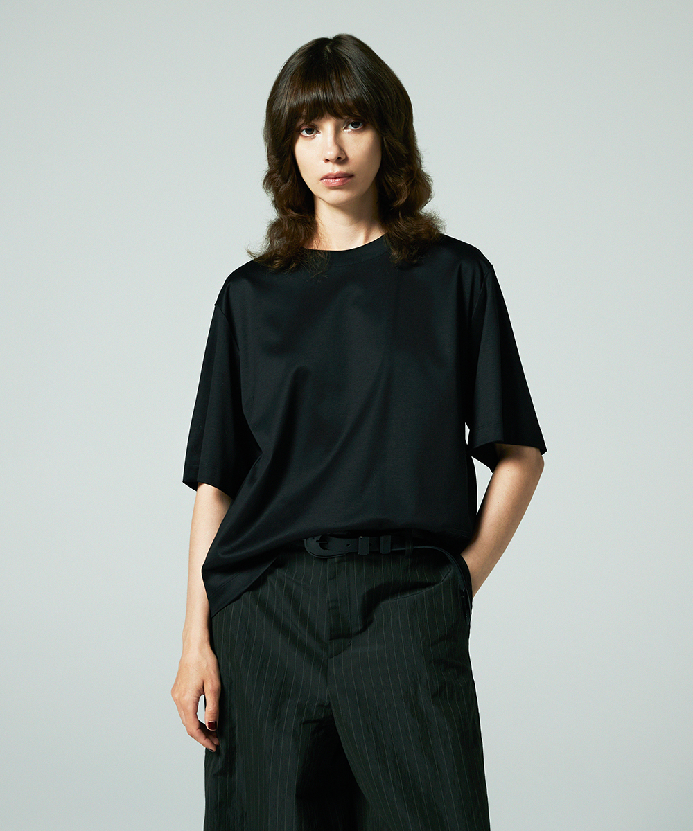 EAUVIRE オフボディTシャツ ブラック