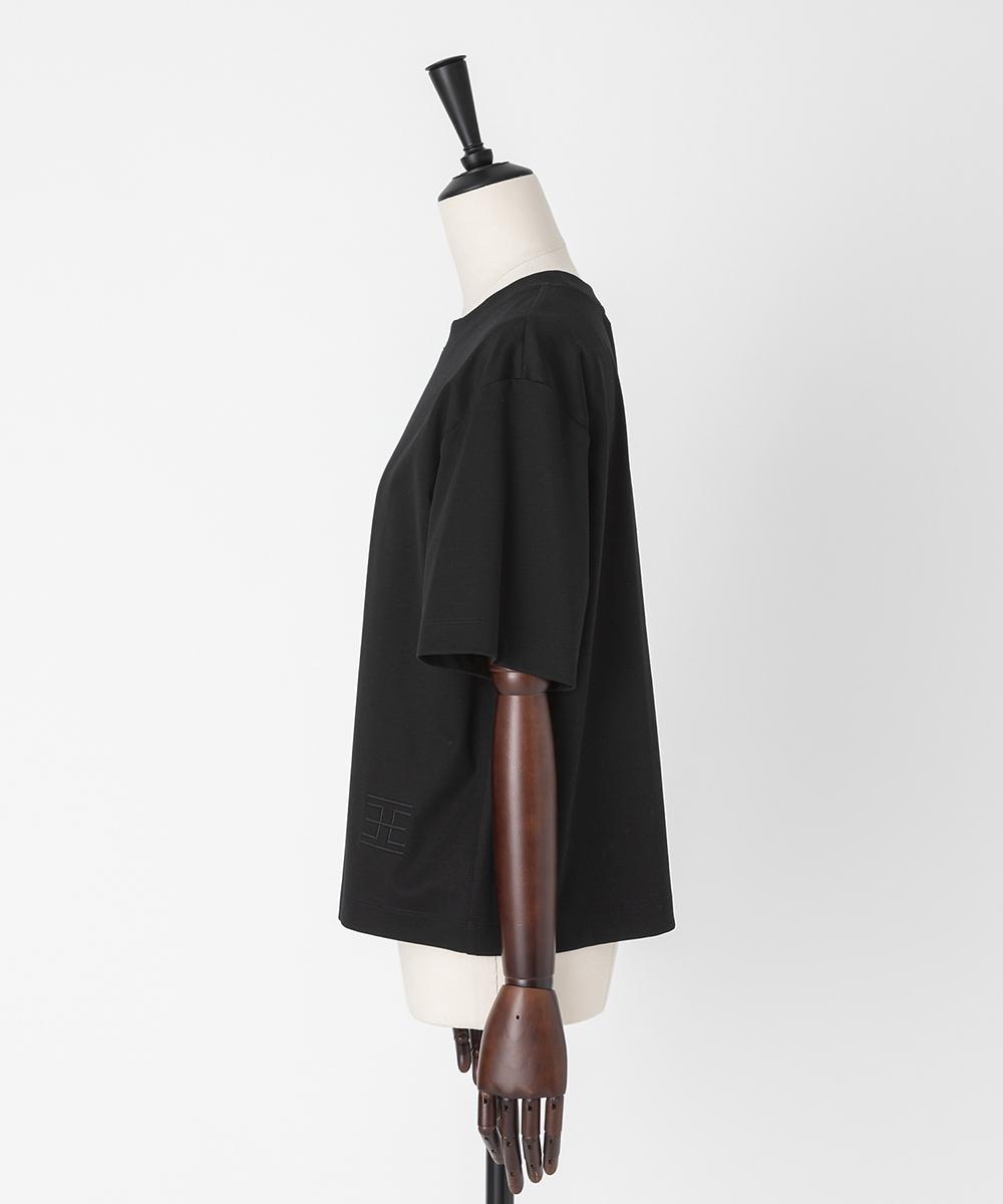 EAUVIRE オフボディTシャツ ブラック