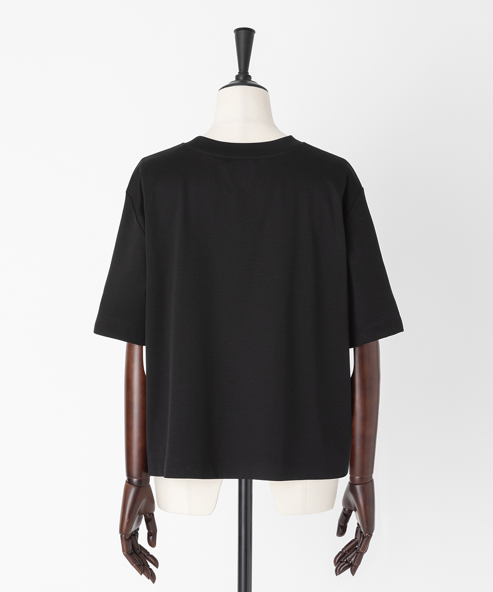 EAUVIRE オフボディTシャツ ブラック