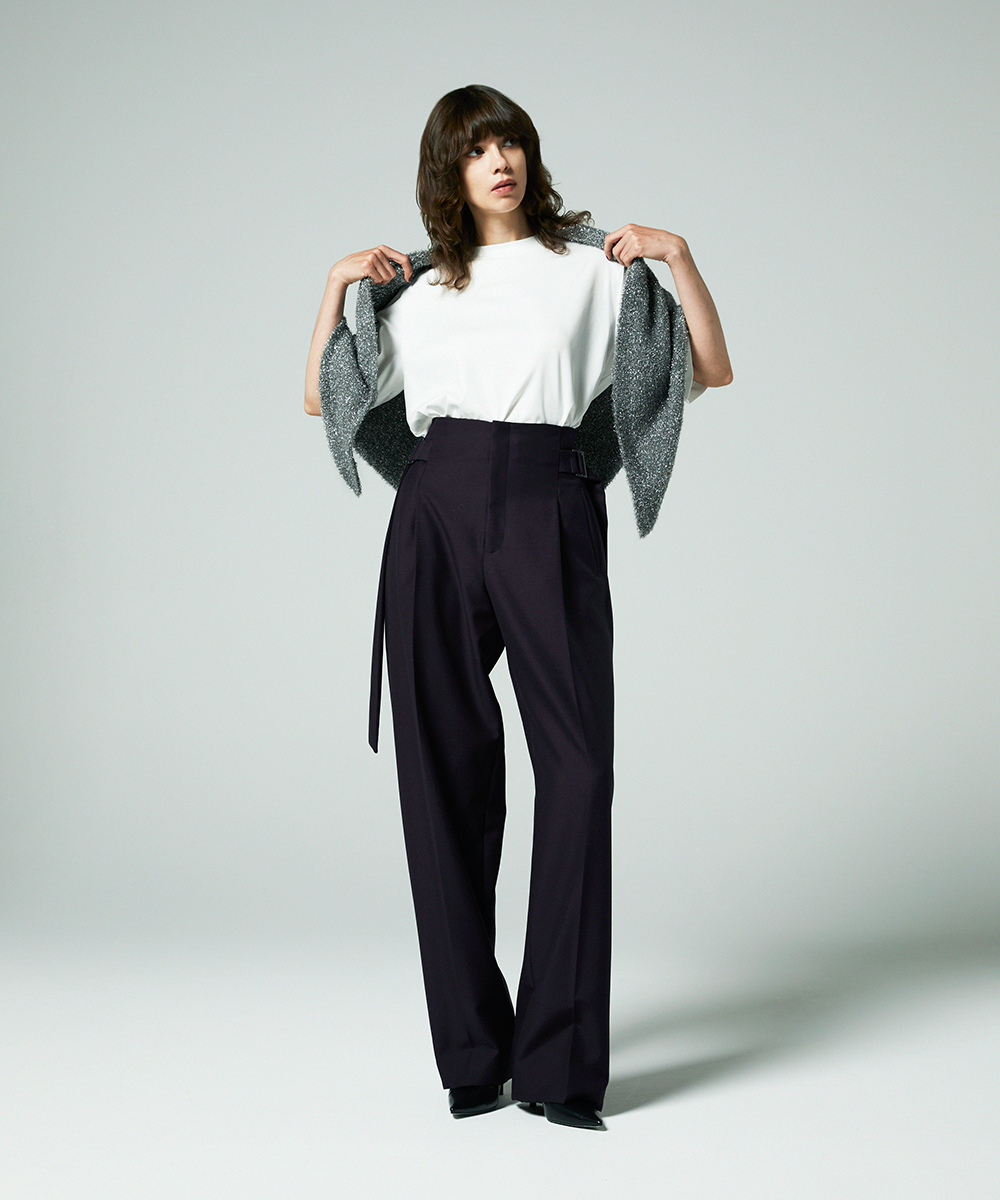 EAUVIRE オフボディTシャツ ブラック