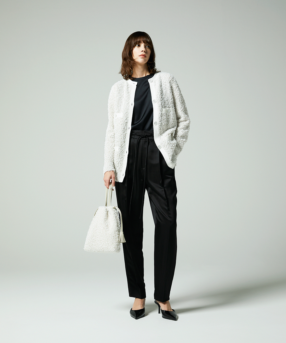 EAUVIRE コンパクトTシャツ ブラック