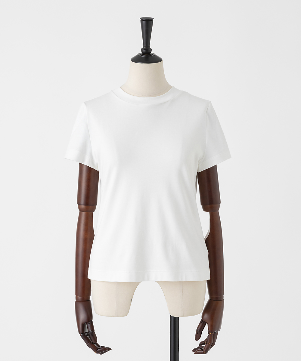 EAUVIRE コンパクトTシャツ ブラック