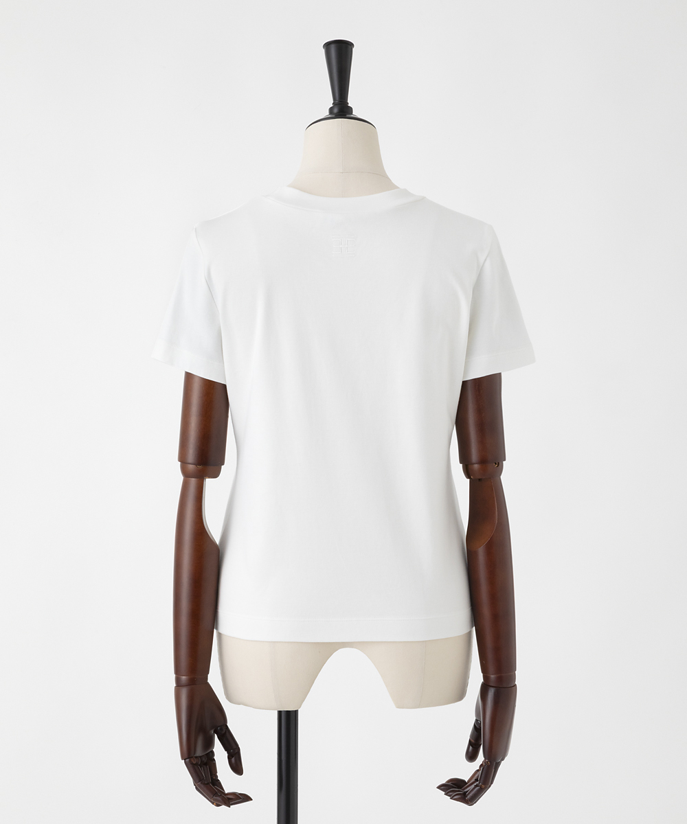 EAUVIRE コンパクトTシャツ ブラック