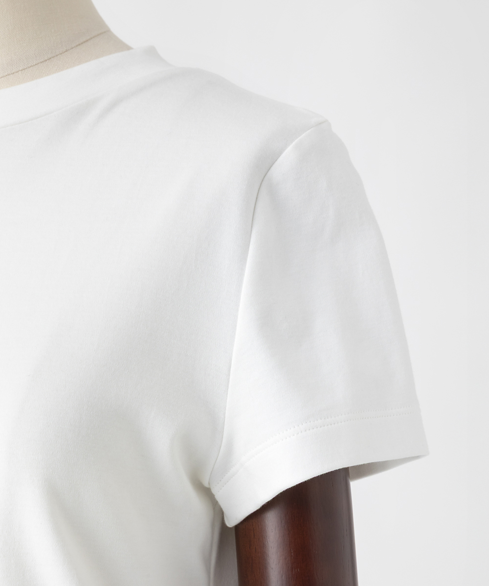 EAUVIRE コンパクトTシャツ ブラック