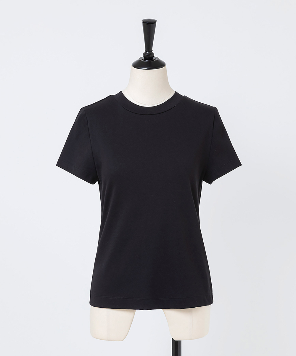 EAUVIRE コンパクトTシャツ ブラック