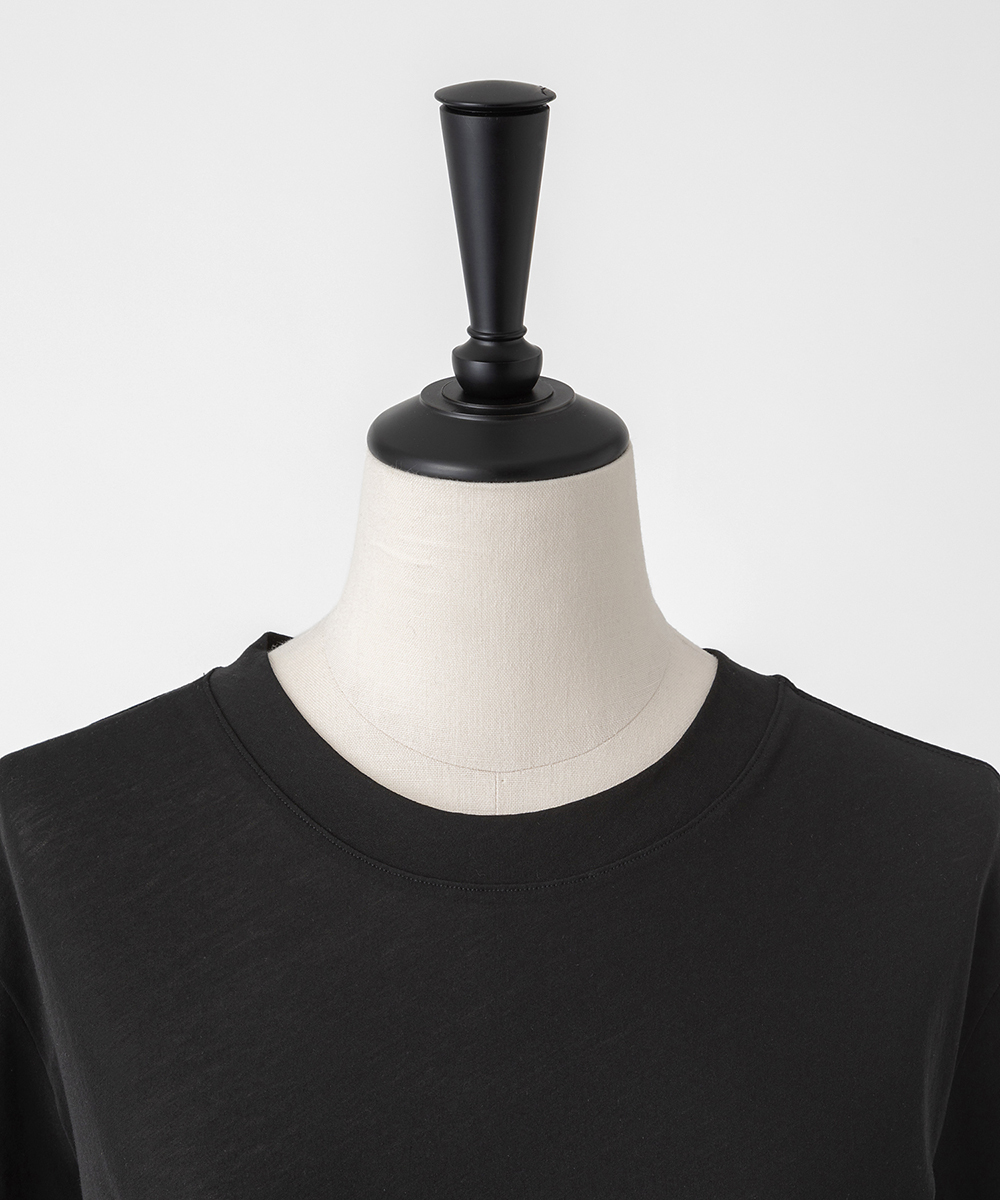 EAUVIRE シアーバイアスTシャツ ホワイト