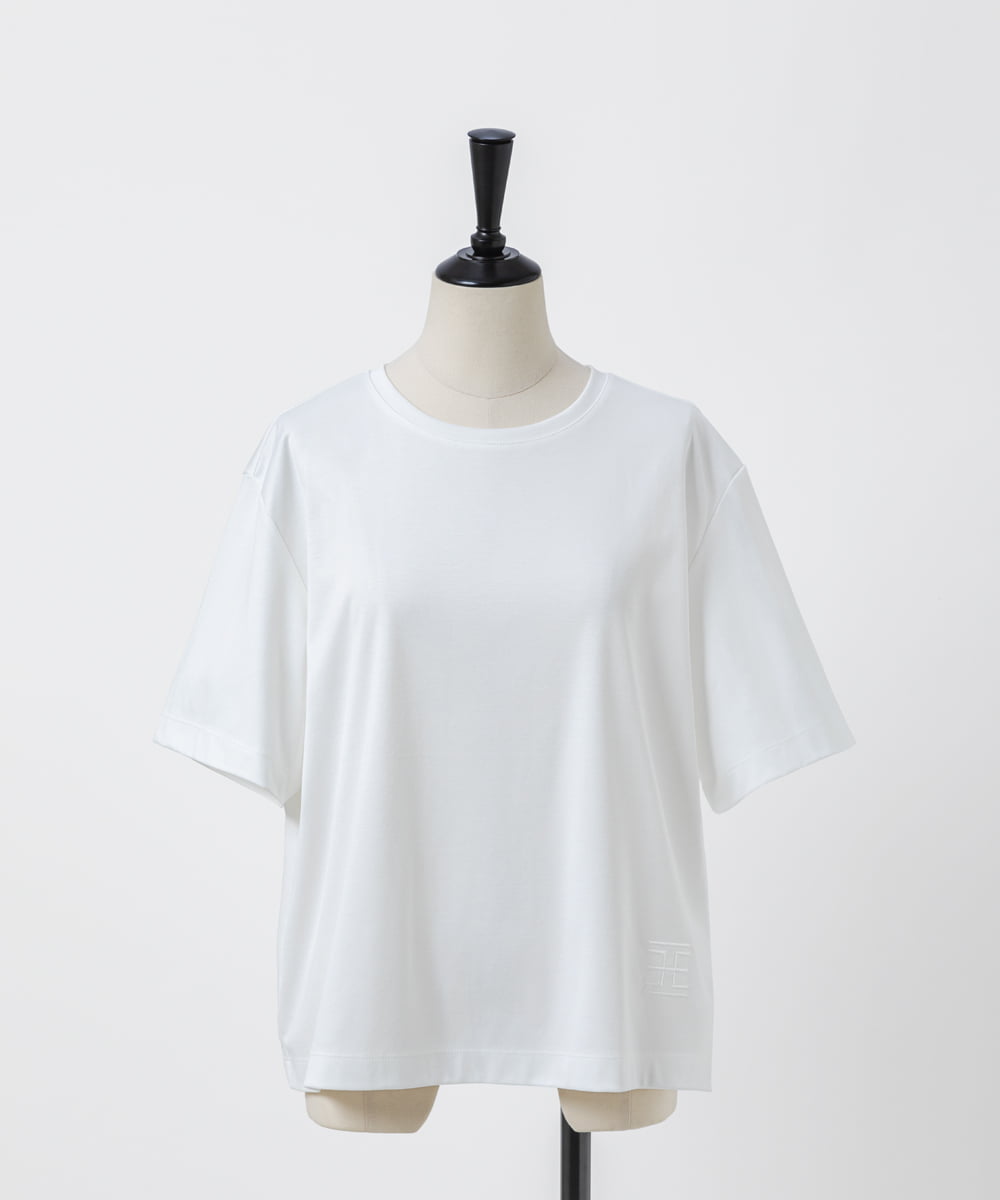 EAUVIRE オフボディTシャツ ホワイト