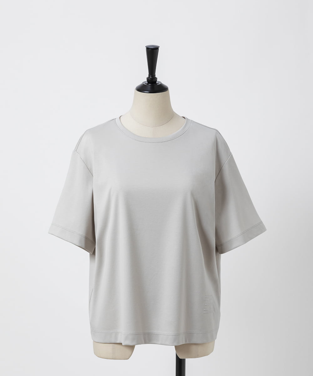 EAUVIRE オフボディTシャツ ライトグレー