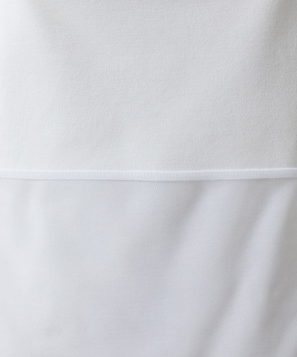 EAUVIRE ストレートチューブキャミソール ライトグレー