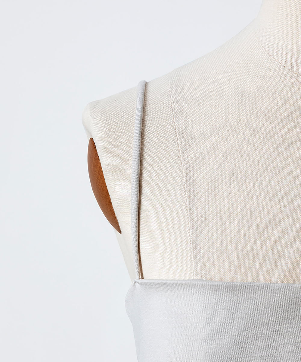 EAUVIRE ストレートチューブキャミソール ライトグレー