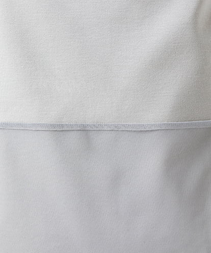 EAUVIRE ストレートチューブキャミソール ライトグレー