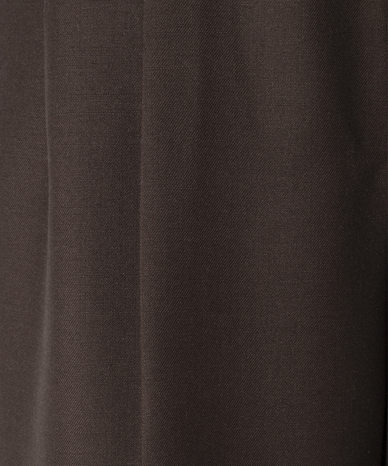 EAUVIRE 2タックパンツ ブラック