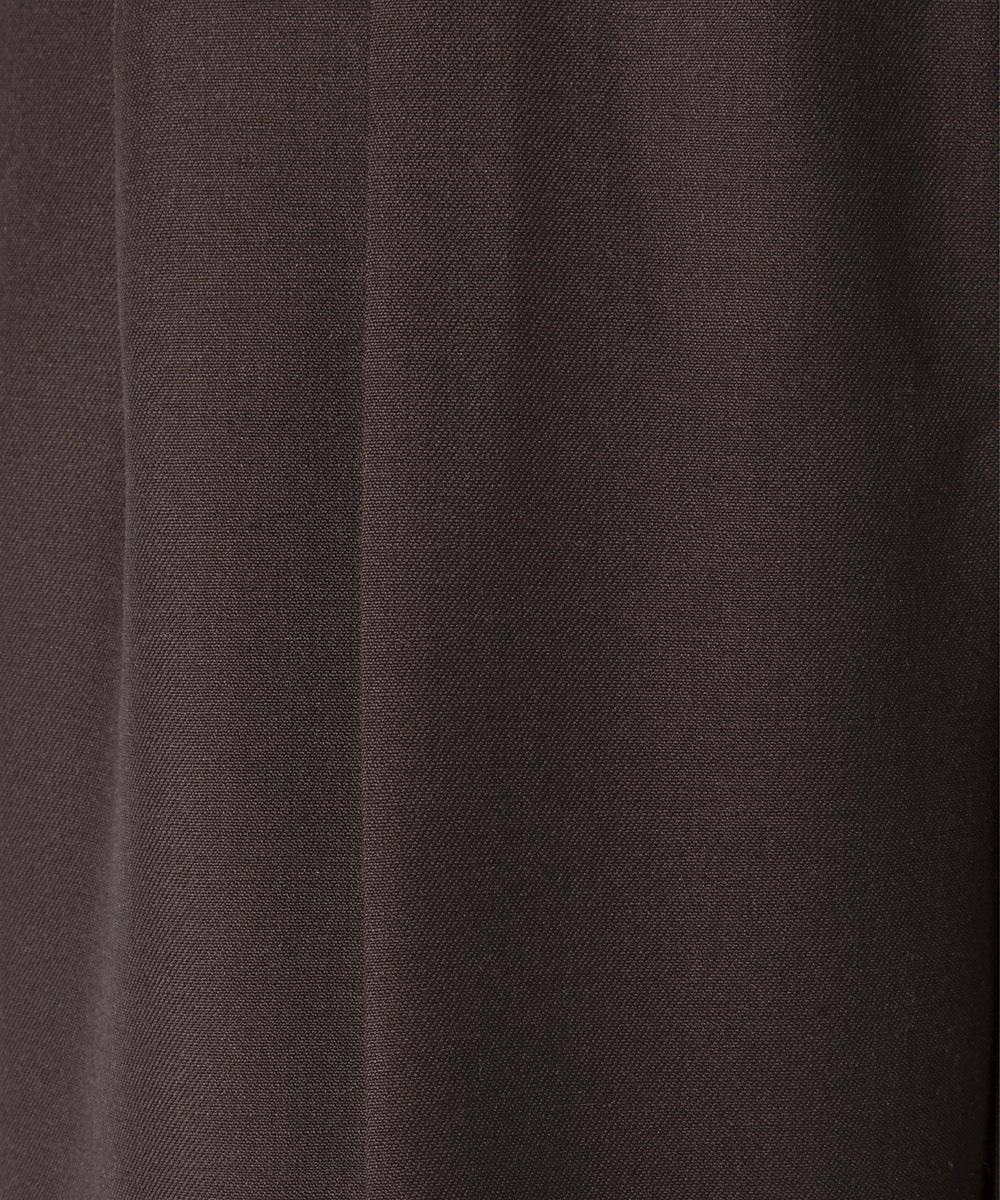 EAUVIRE 2タックパンツ ブラック