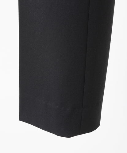 EAUVIRE ナローストレートパンツ ブラック